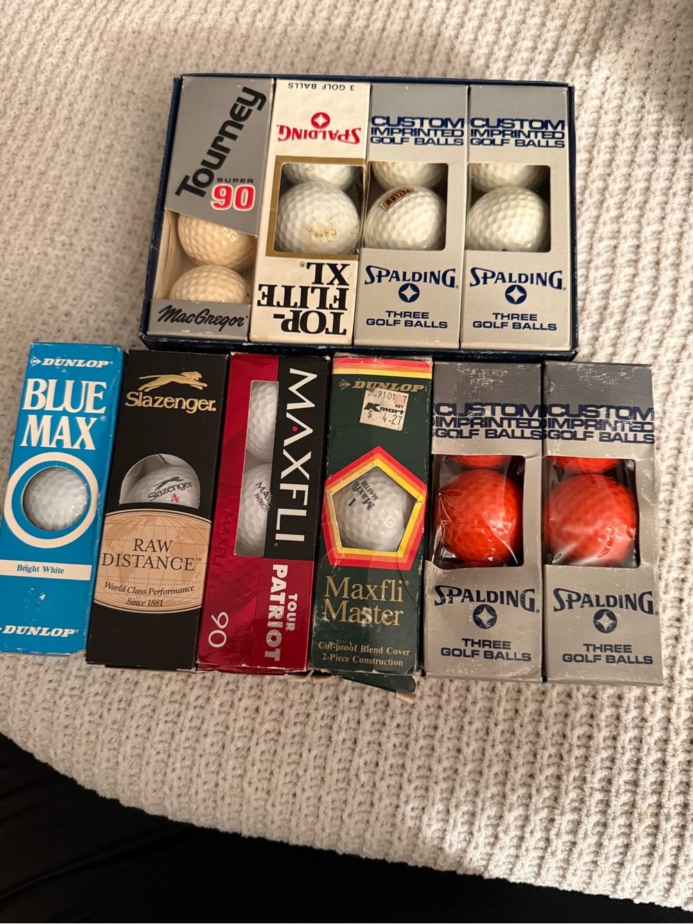 30 Miscellaneous Assorted Golf Balls New in Package